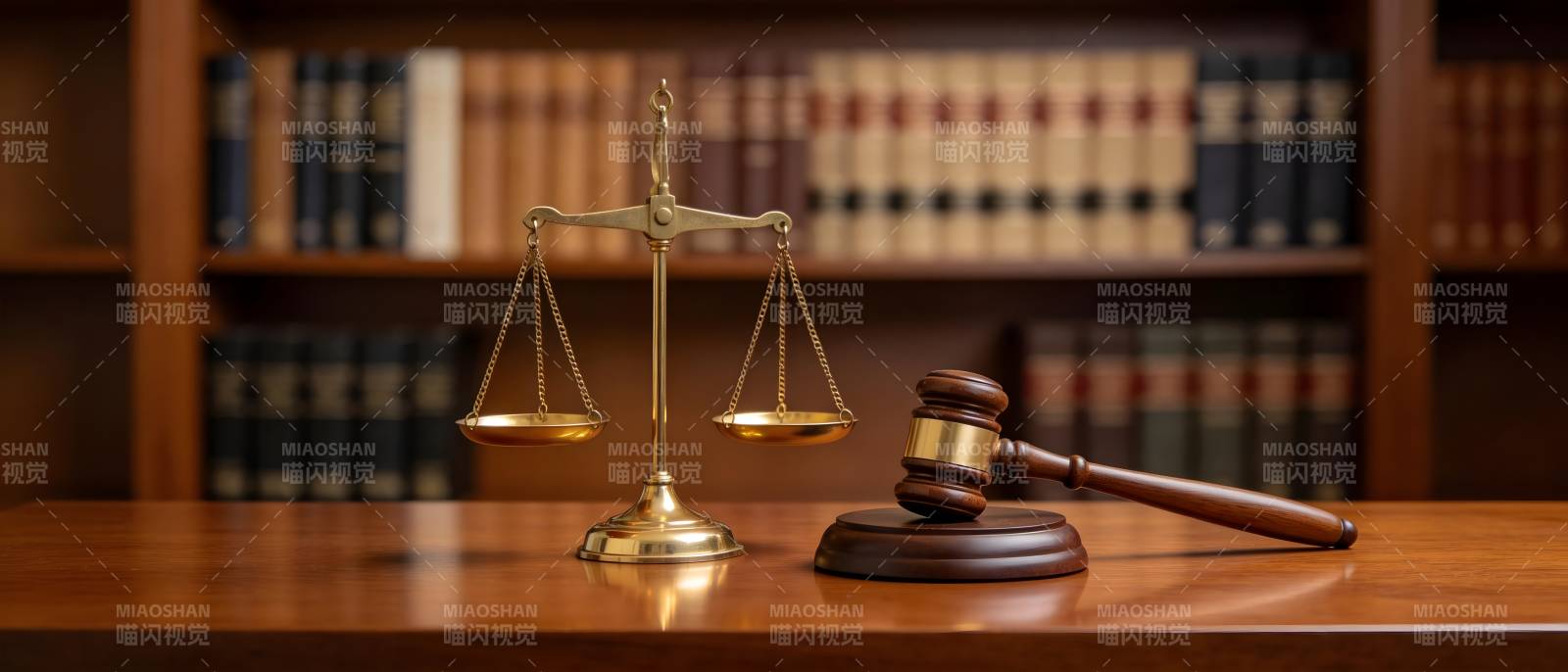 法槌天平 正义象征图片