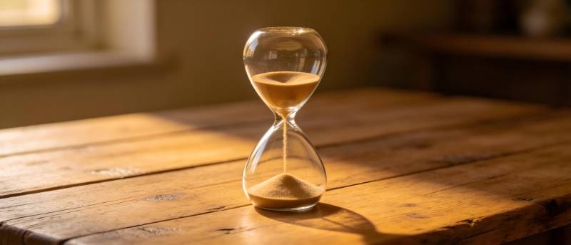 时光沙漏 静默流逝图片