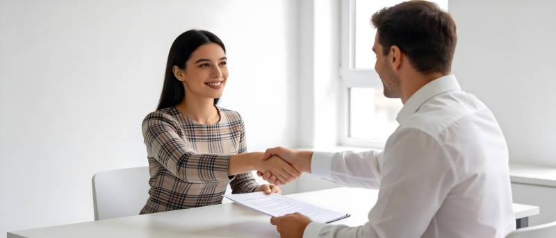 握手达成合作图片