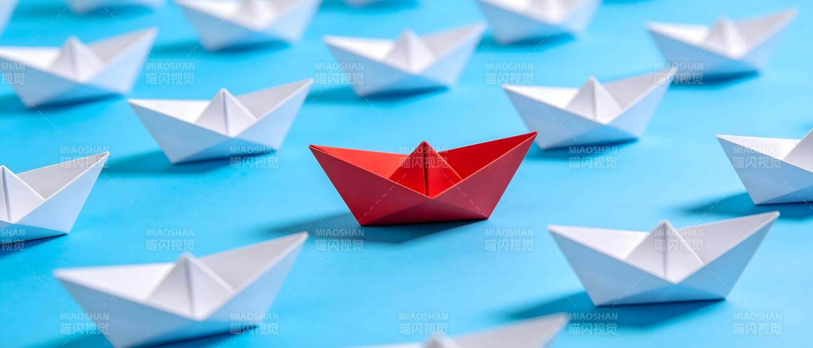 红船领航 白船跟随图片