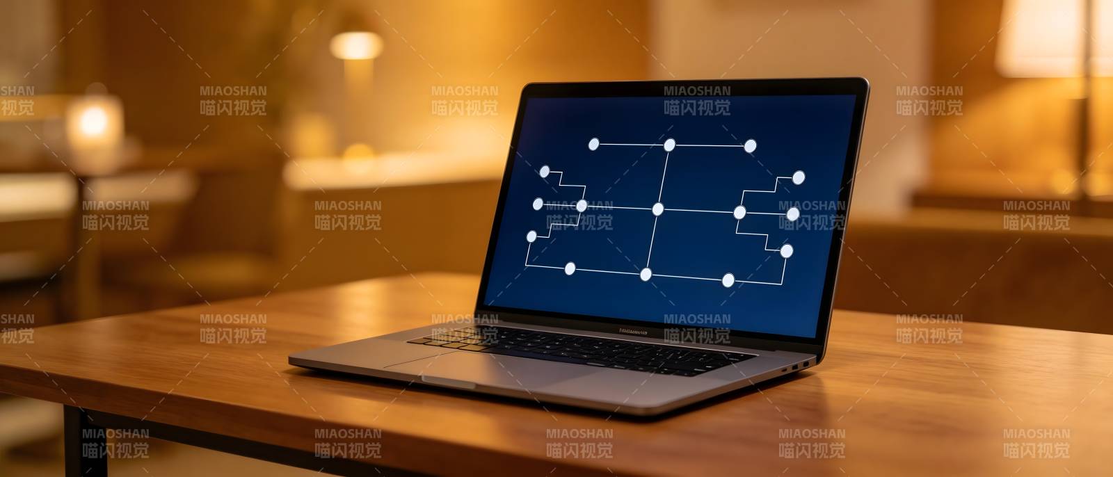 笔记本显示网络拓扑图图片