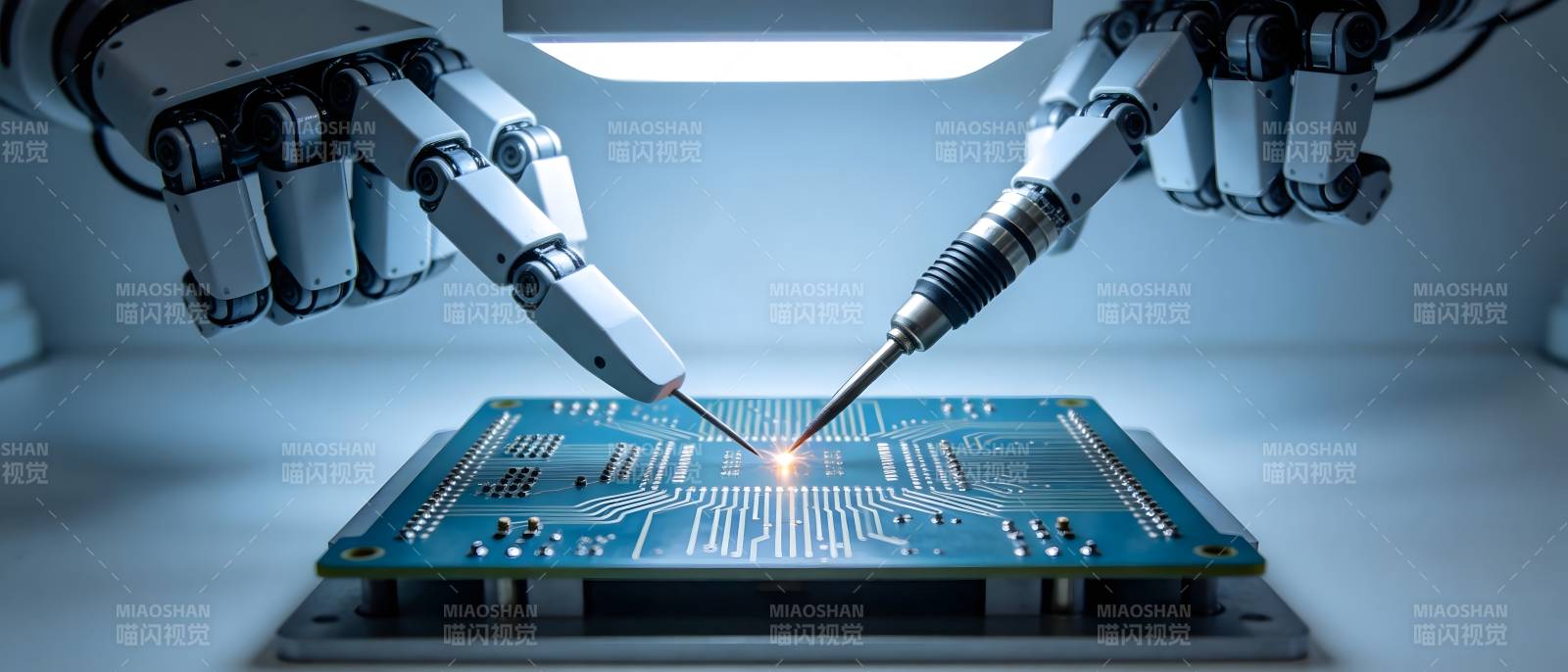 机器人精密焊接电路板图片