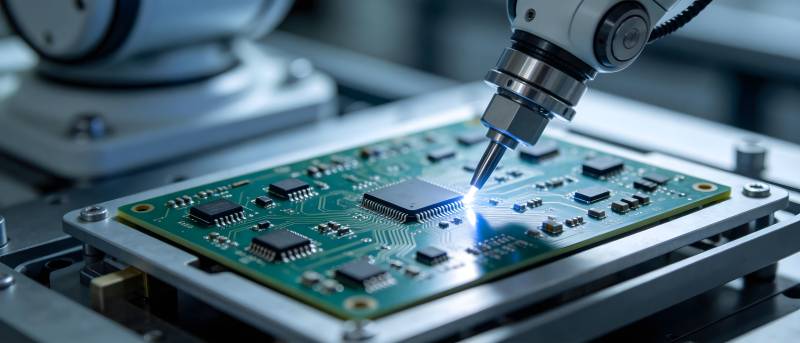 机器人焊接电路板图片