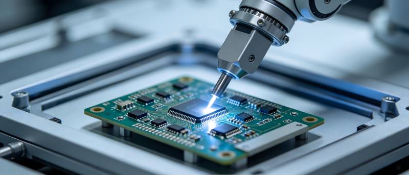 精密激光焊接电路板图片