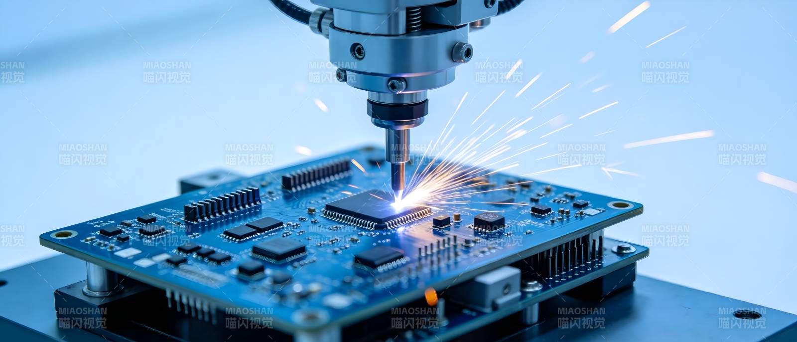 激光精密焊接电路板图片