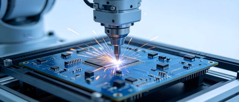 激光焊接电路板图片