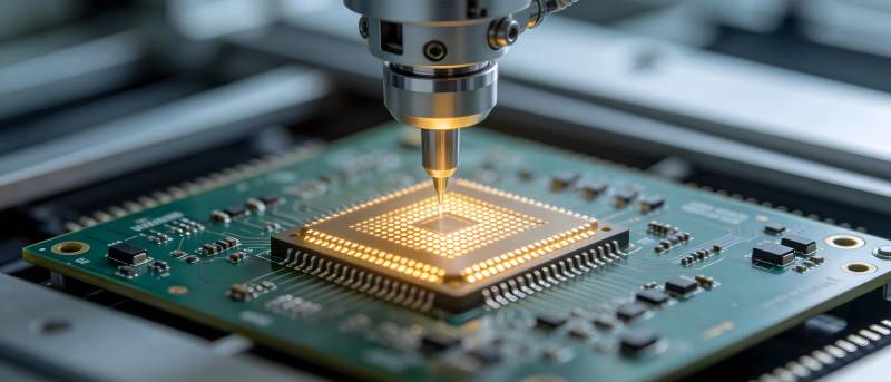 芯片精密制造中图片