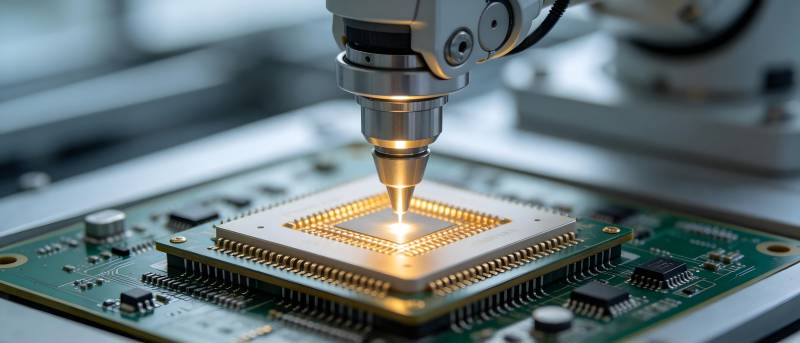 芯片精密制造中图片