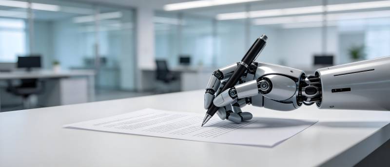 AI执笔 智签未来图片