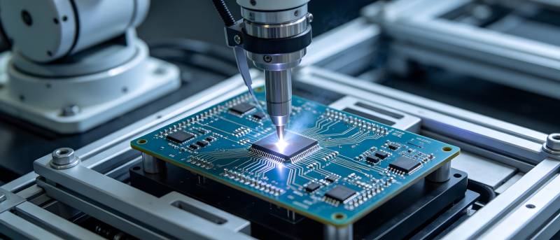 机器人精密焊接电路板图片