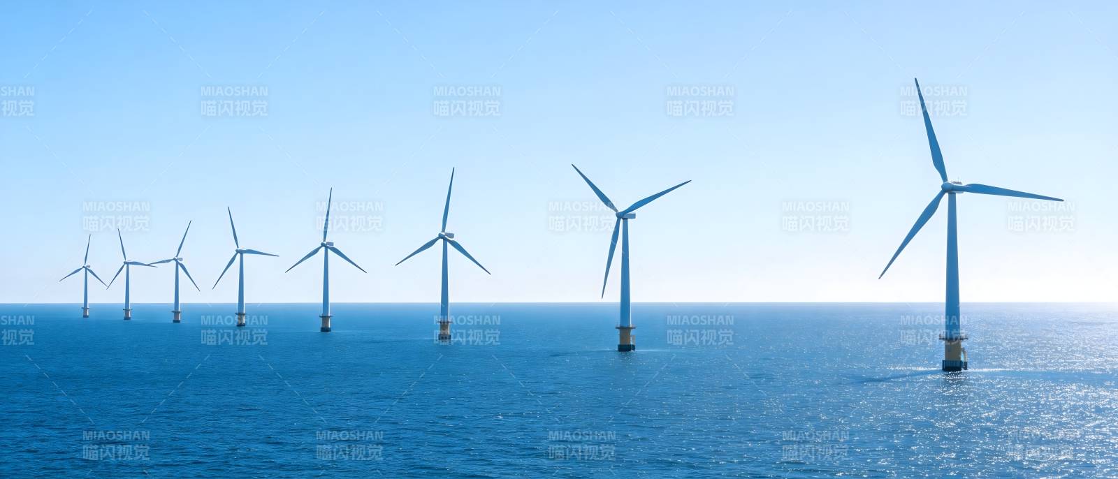 海上风电场风光无限图片