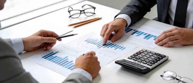 商务会议分析数据图表图片