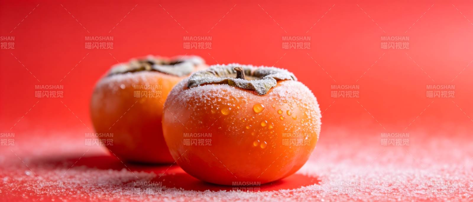 红柿覆霜 年味渐浓图片