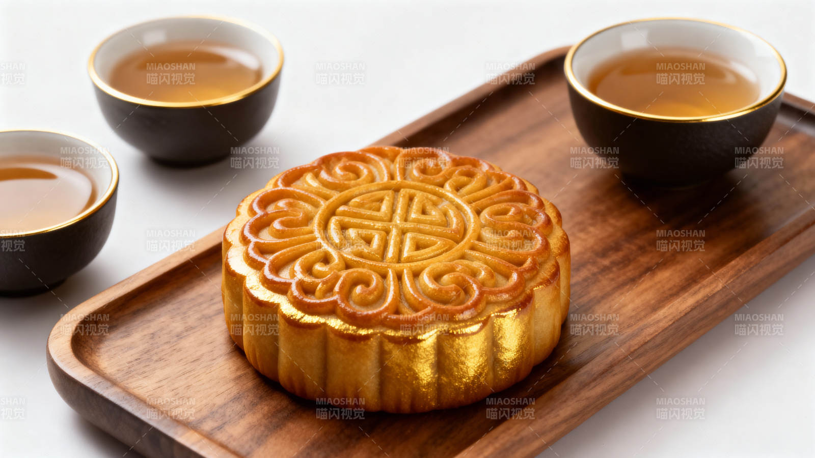 月饼配茶 中秋雅韵图片