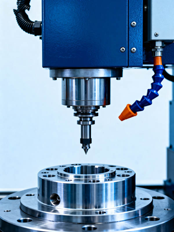 数控机床精密加工中图片