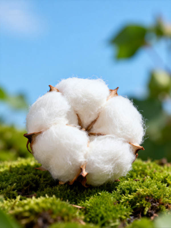 棉朵绽放 自然之美图片