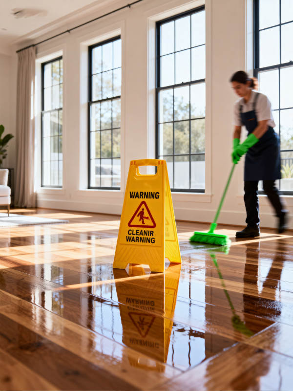 湿滑地板 小心地滑图片