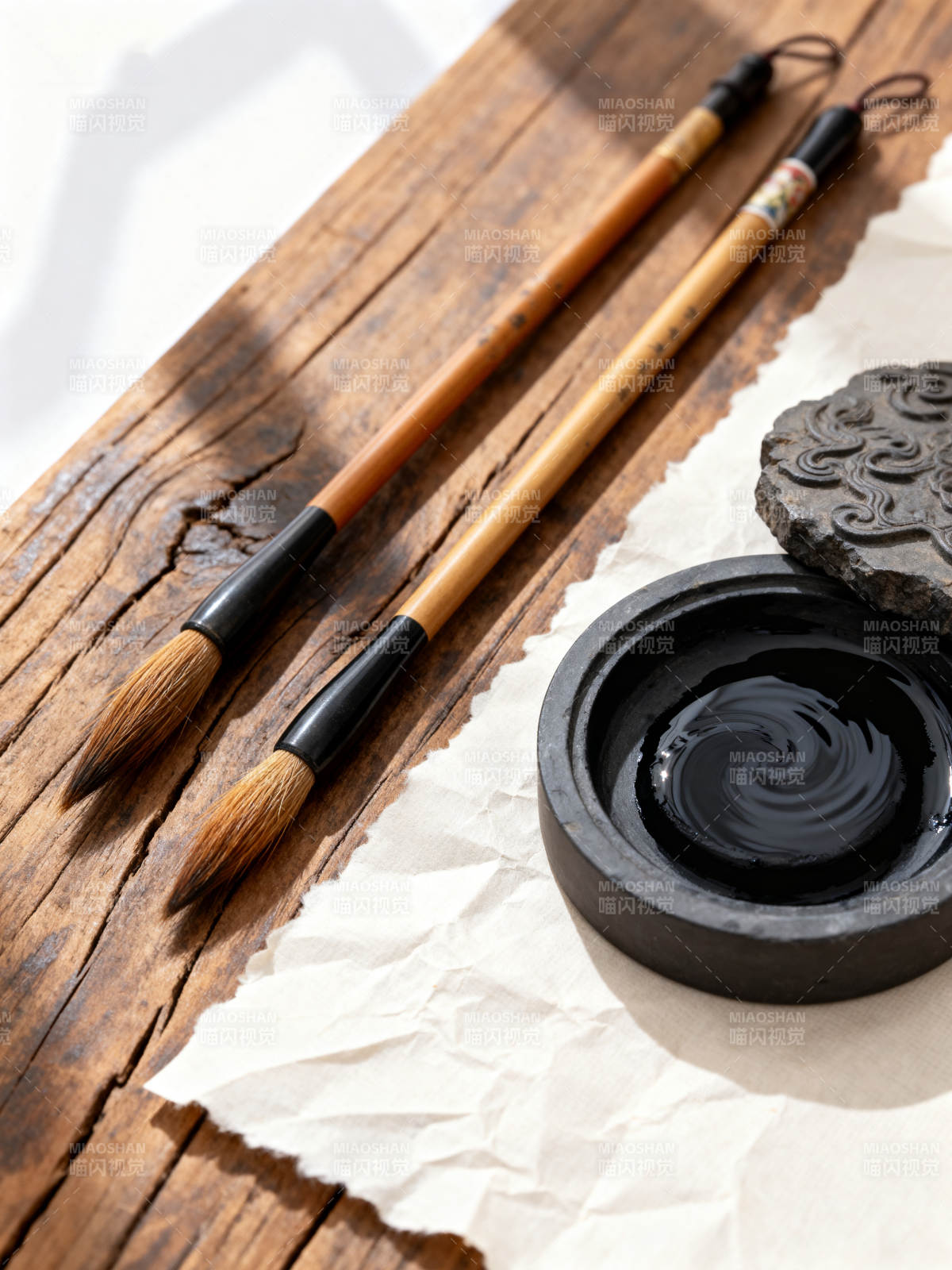 文房四宝 墨香笔韵图片