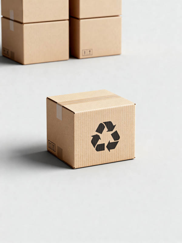 环保纸箱 循环再利用图片