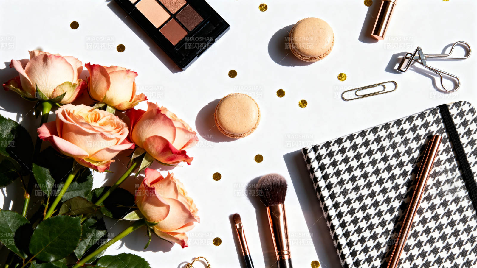 玫瑰美妆与精致生活图片