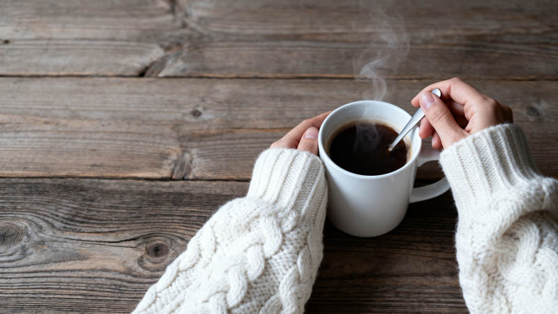 暖手咖啡 冬日温柔时光图片