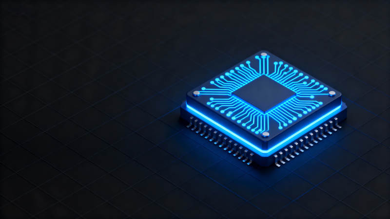 蓝光芯片 科技核心图片