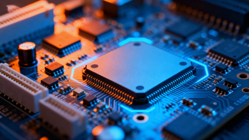 蓝光芯片 智能核心图片