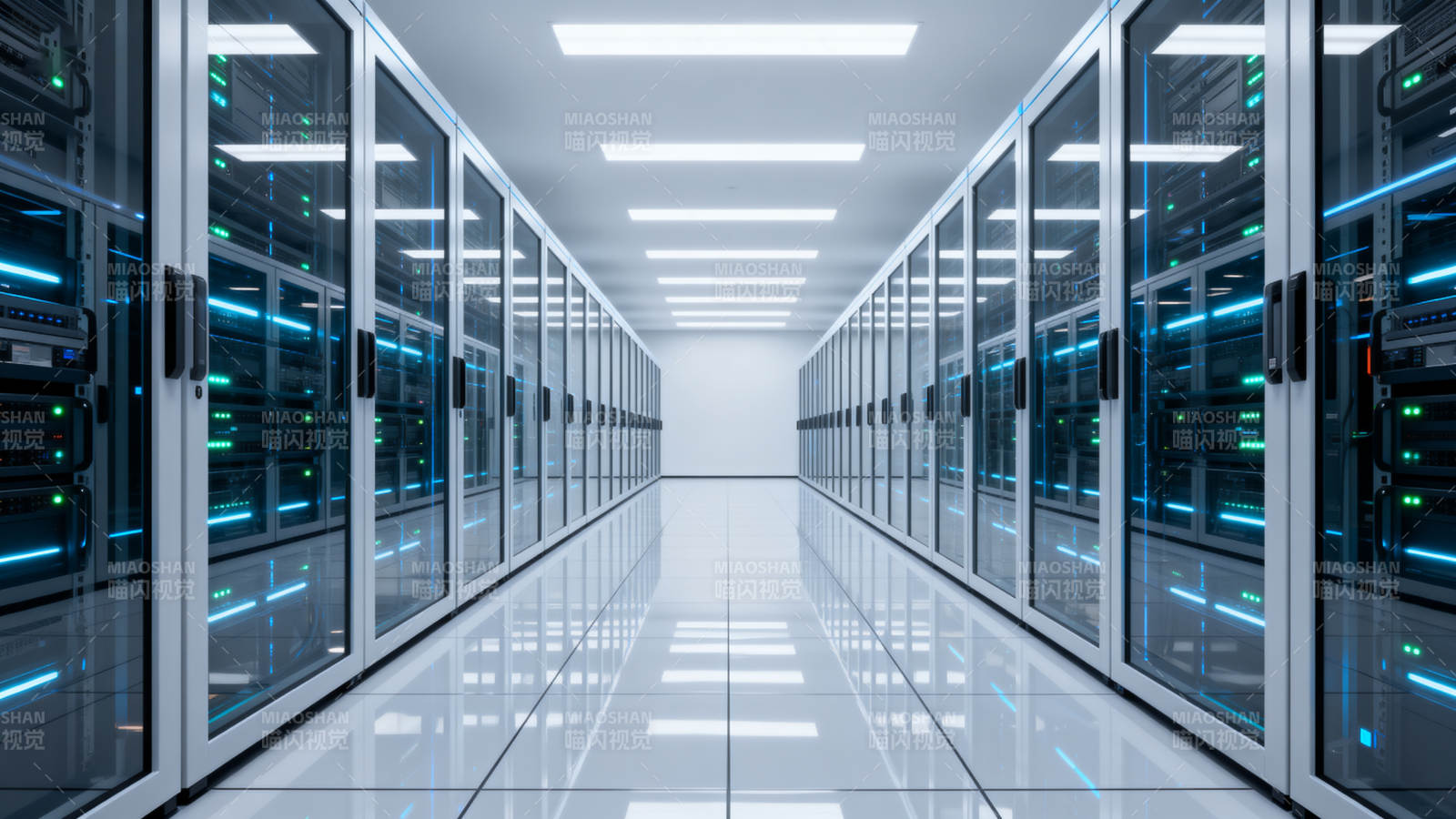 数据中心机房通道图片