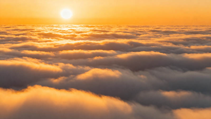 云海日出 金光万丈图片