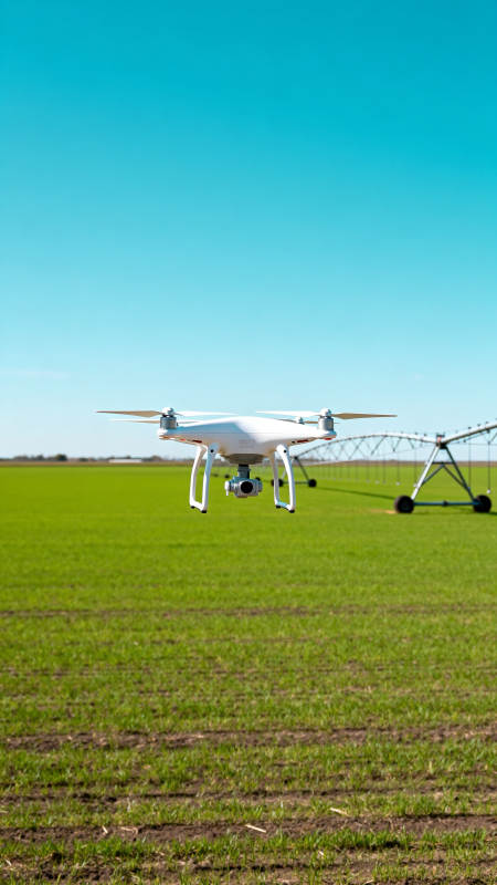 无人机巡田 智慧农业新篇图片