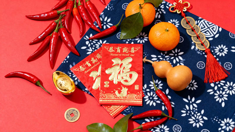 新春福到 红火吉祥年图片