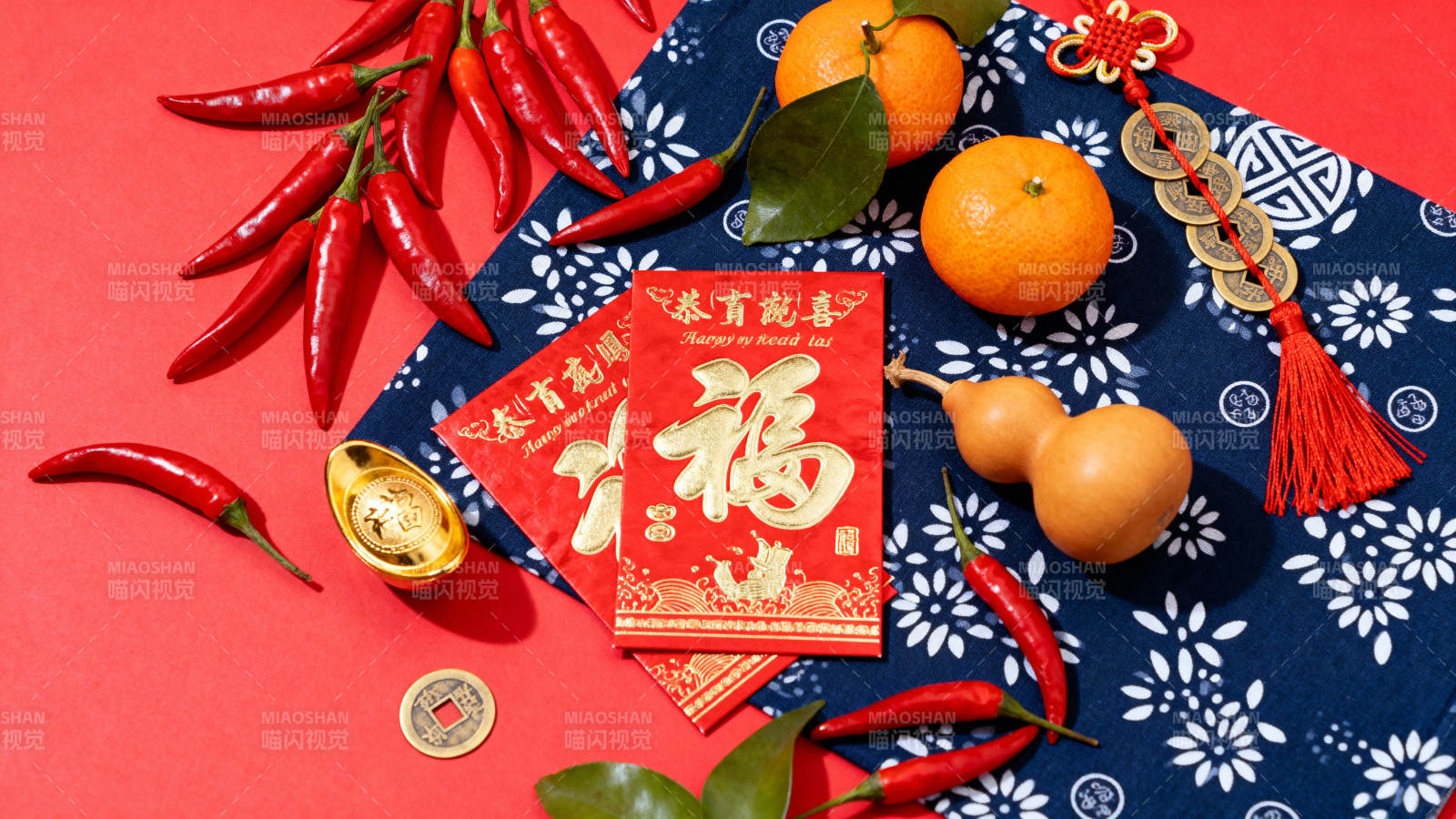 新春福到 红火吉祥年图片