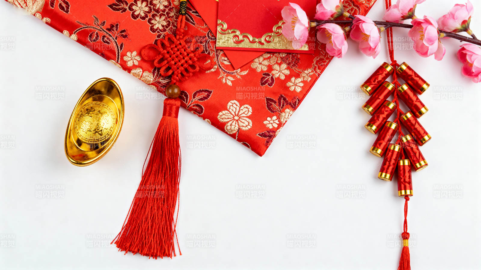 春节喜庆装饰 红包金元宝图片