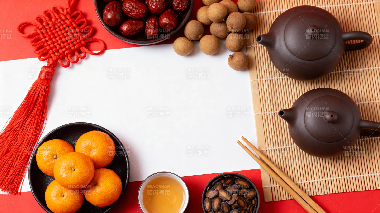 春节茶点迎新年图片