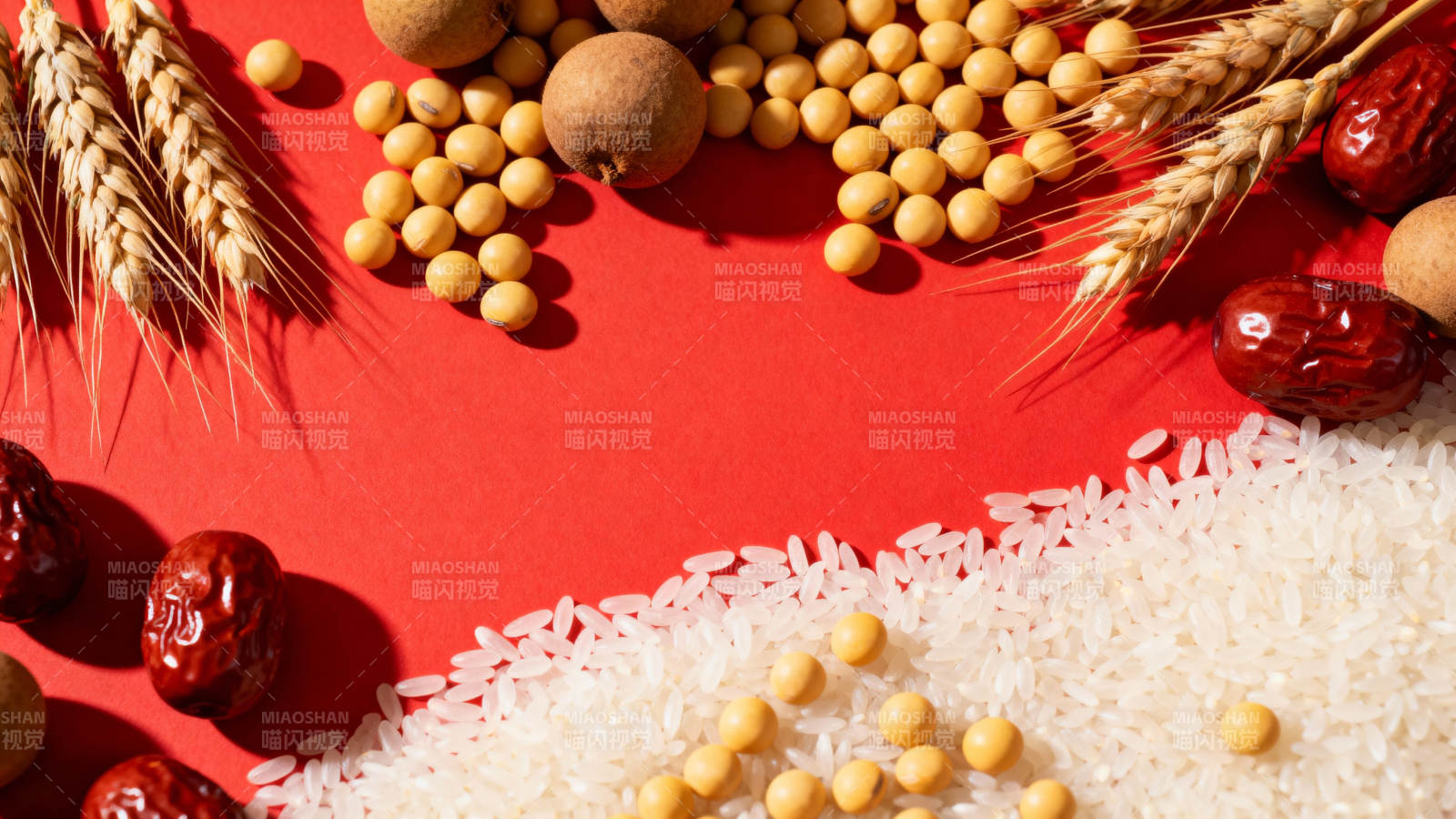 五谷丰登迎新春图片