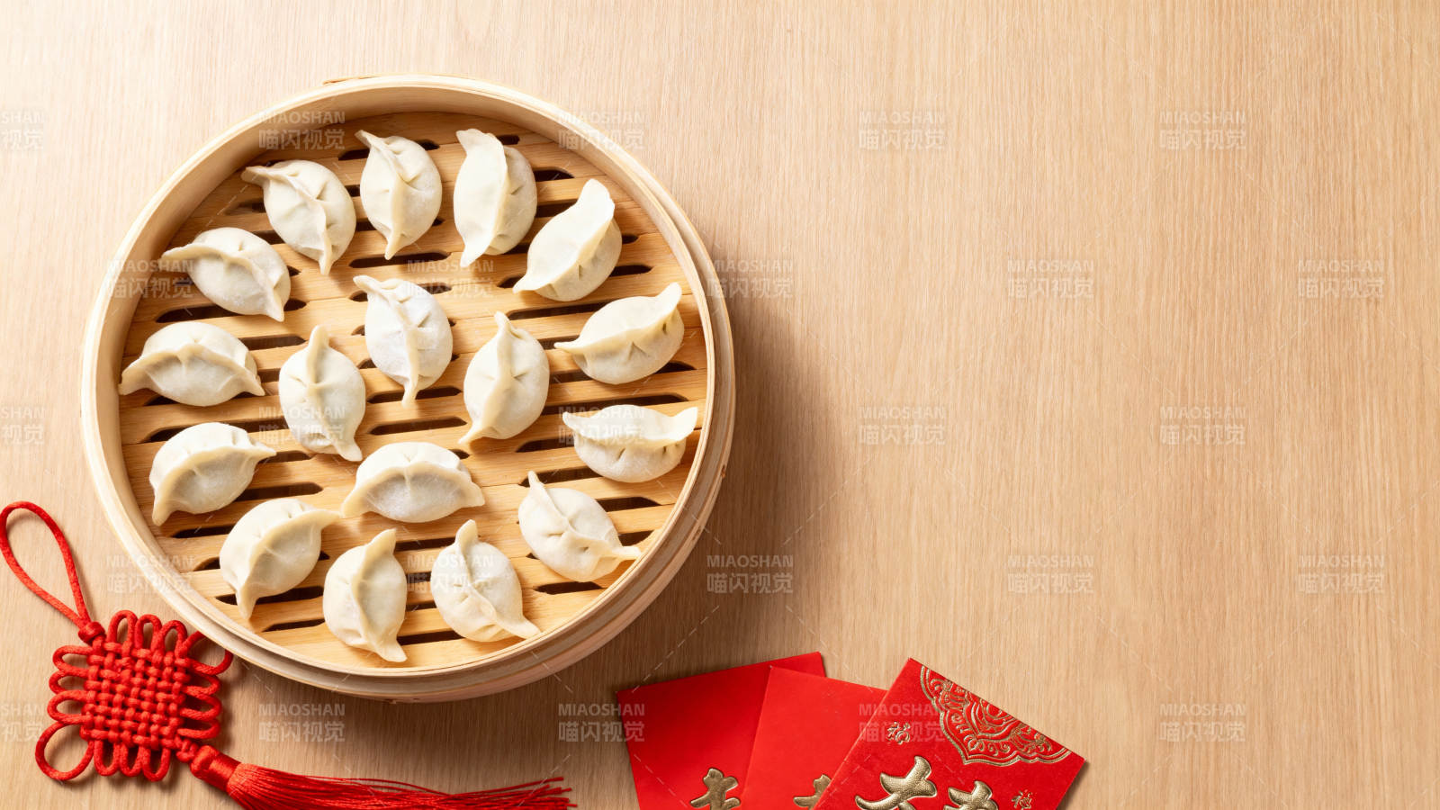饺子红包迎新春图片