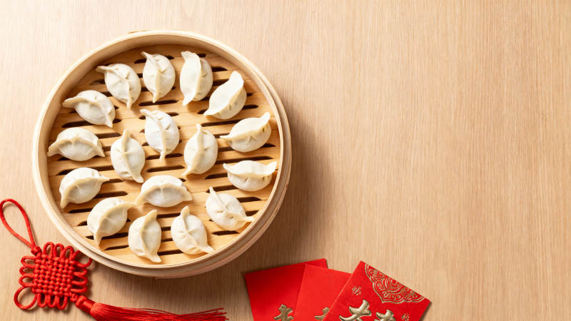 饺子红包迎新春图片