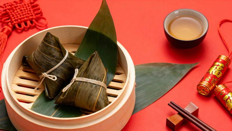 端午粽香 茶伴佳节图片