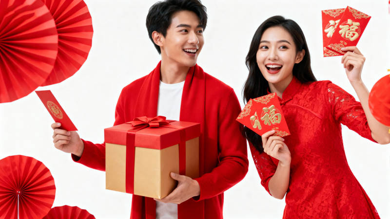 新春喜庆 红包礼物齐分享图片