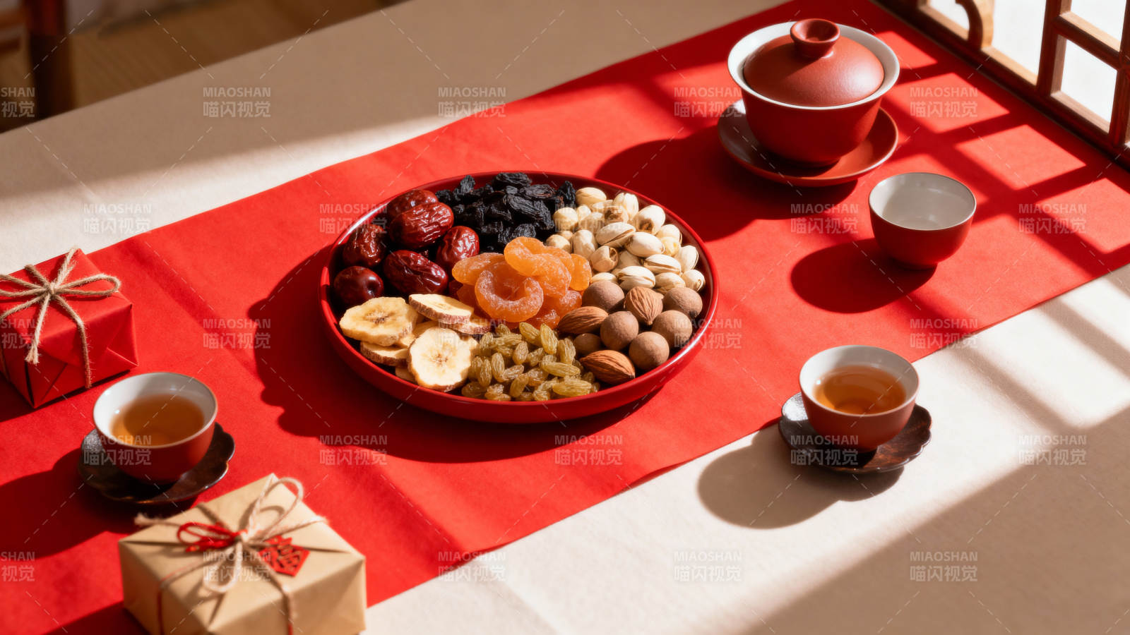 新春茶点 暖意融融图片