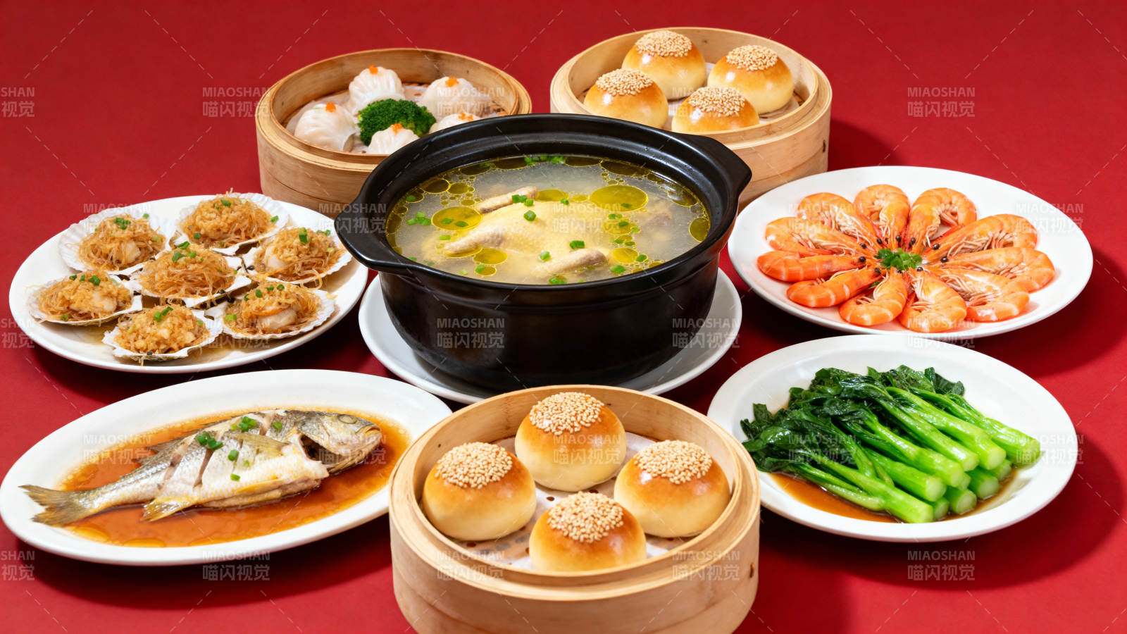 粤式盛宴 八道经典佳肴图片