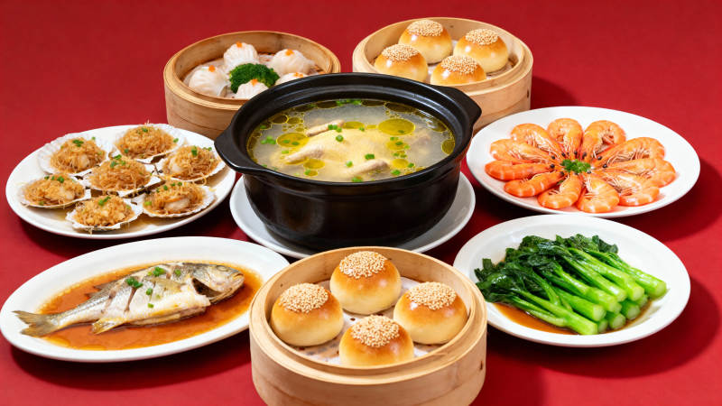 粤式盛宴 八道经典佳肴图片