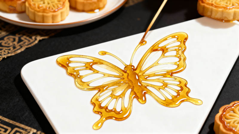 糖画蝴蝶 中秋雅韵图片