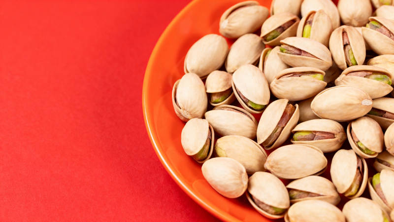 红盘盛开心果 喜庆诱人图片