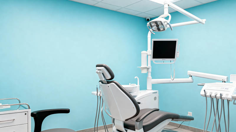 牙科诊室现代设备齐全图片