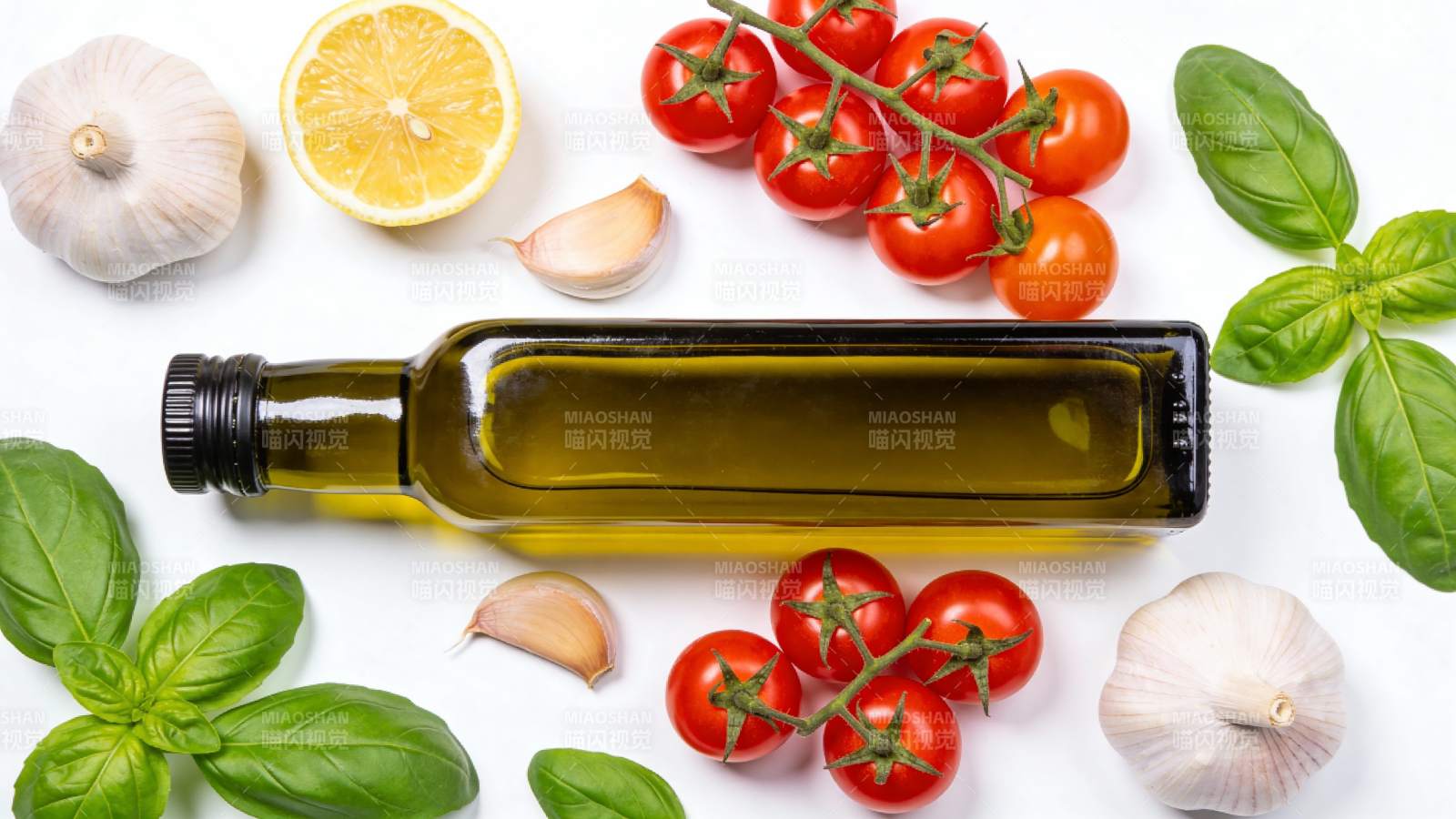 橄榄油配番茄蒜香 basil图片