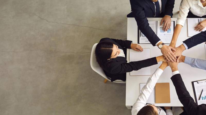 团队协作 同心聚力图片