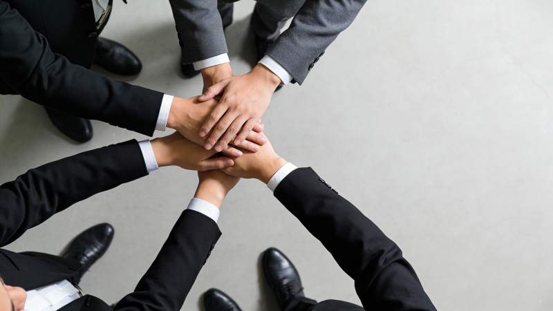 团队合力 众志成城图片