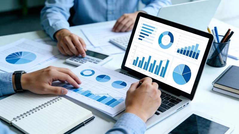 数据分析协作场景图片