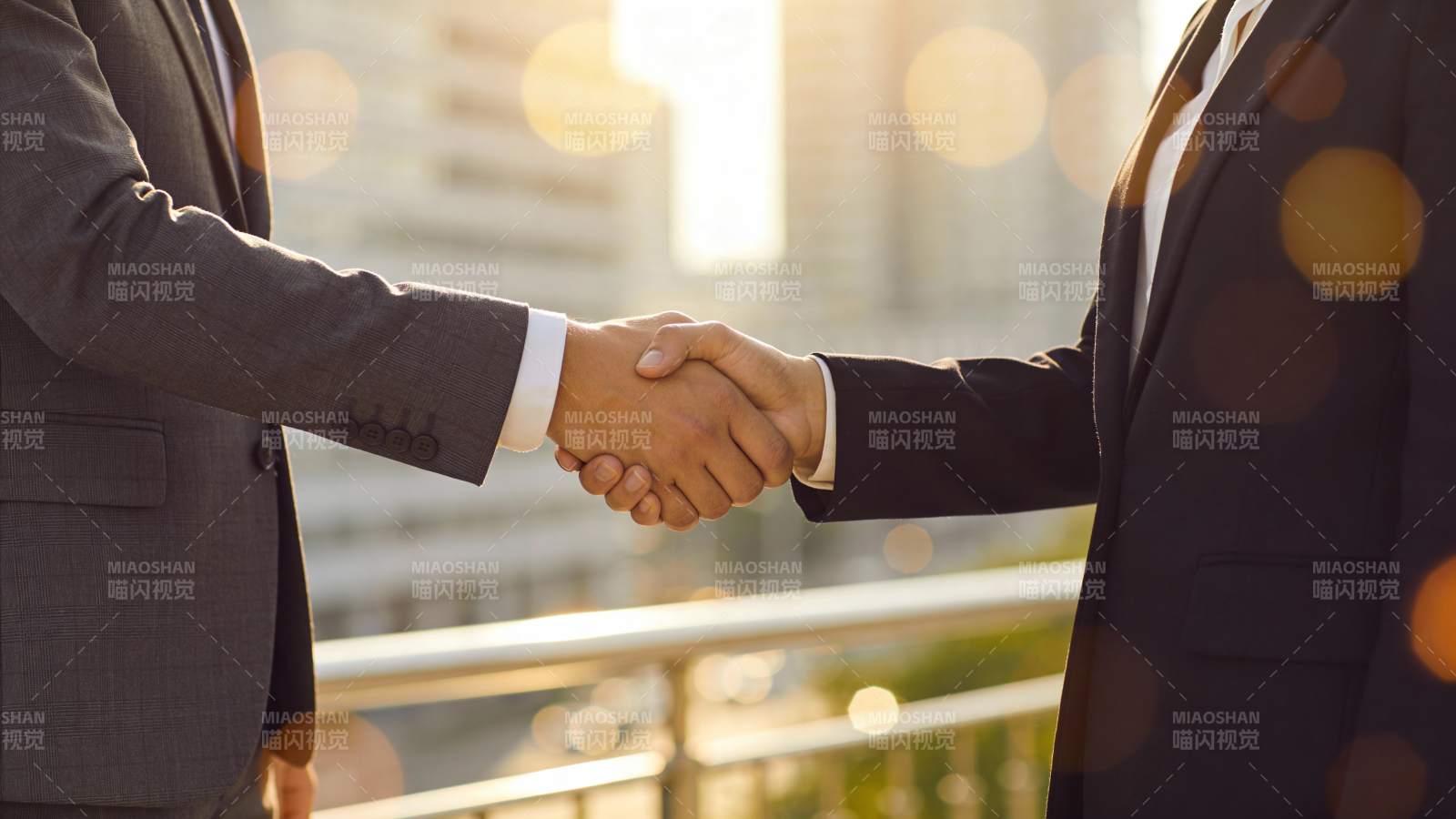 商务握手 合作共赢图片